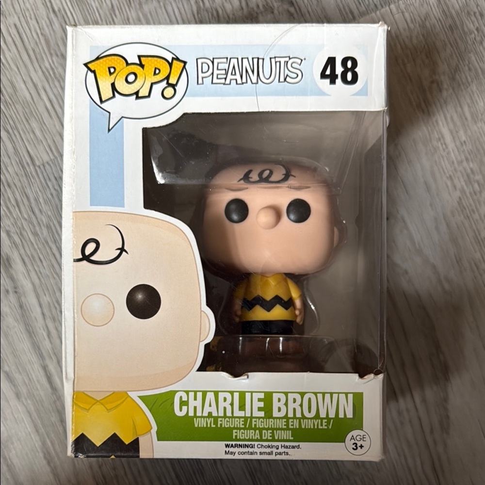 Funko Pop! Peanuts Charlie Brown 
Vinyl Figure
Collectible
